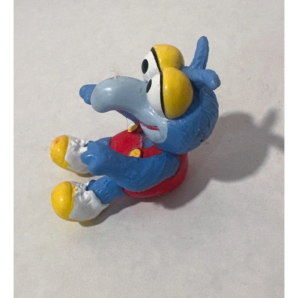 1986 Gonzo Muppet Shelf Sitter Display Figurine  Mini Trinket Old Cartoons Retro